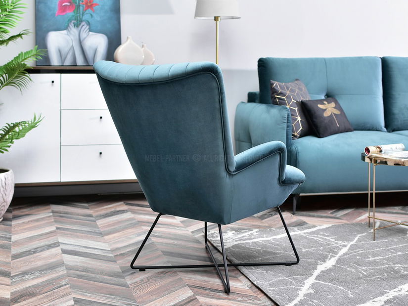 Relaxační křeslo Nuttshell (černá)