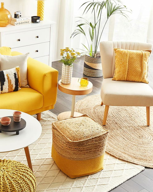 Sada 3 květináčů Ratty (béžová)