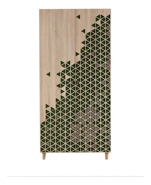 Šatní skříň Sirius 121 (dub sonoma)