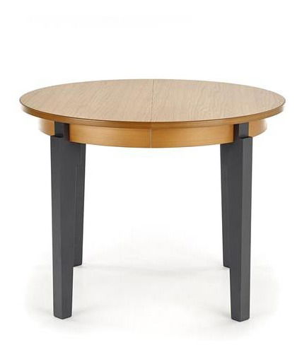 Rozkládací jídelní stůl 100-200 cm Saras (dub zlatý +grafit) (pro 6 8 osob)