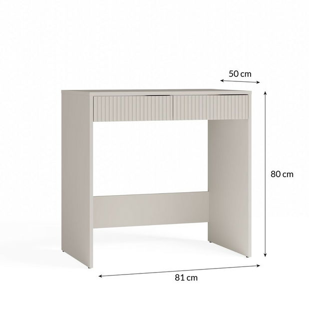 Toaletní stolek Micras Slim 1 (kašmír)