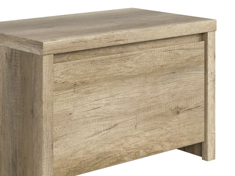 Botník (skříňka na boty) BRW Kaspian SBUT/60 (dub monument)