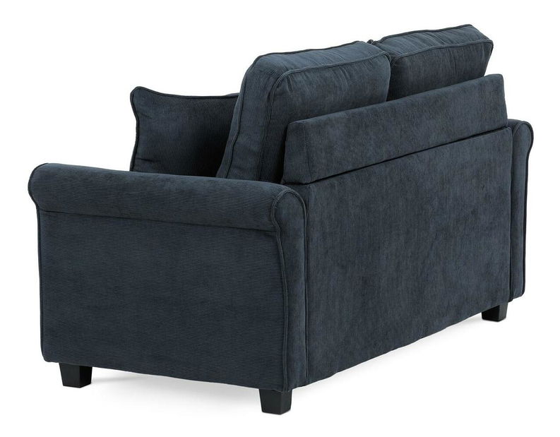 Rozkládací pohovka Amortajadas (tmavě modrá)