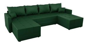 Rohová sedací souprava U Duna (zelená)