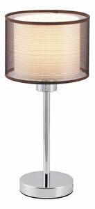 Stolní lampa Anastasia 2631 (chromová + hnědá)