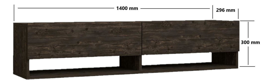 TV stolek/skříňka Sotata (antracit)