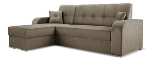 Rohová sedací souprava Ottawa (béžová) (L)