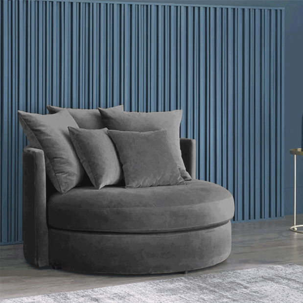 Křeslo Salina (šedá)