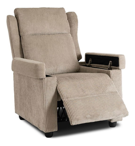 Polohovací křeslo Suplicios (béžová) *výprodej