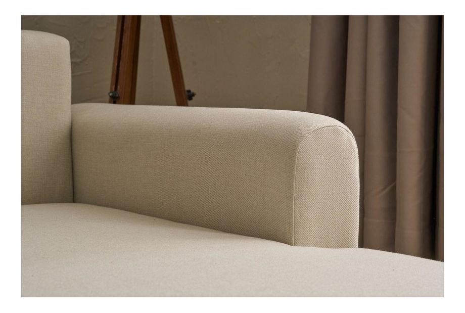 Rohová sedací souprava Minty (P) (krémová)