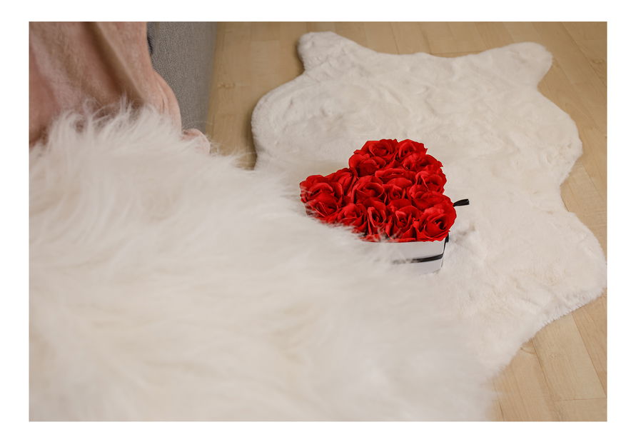 Koberec Rarea (bílá)