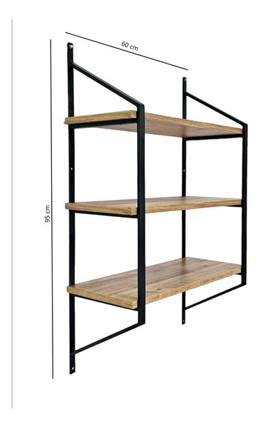 Police Kulibo 1 (černá + borovice atlantická)