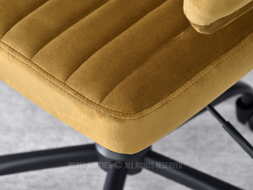 Židle Merylyn (zlatá + černá)