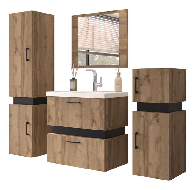 Koupelna typ 01 Trina (dub wotan)