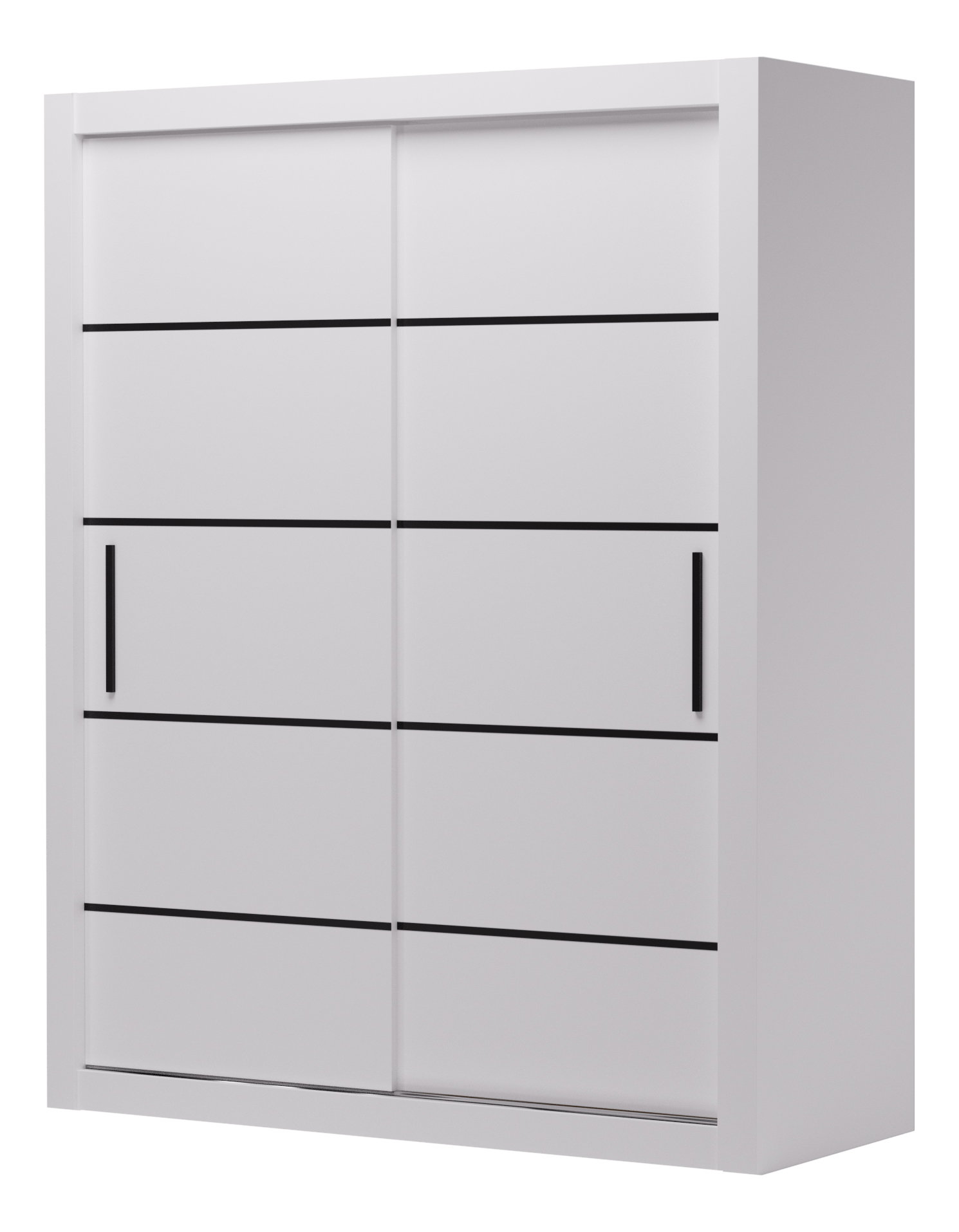 Šatní skříň Morello (bílá)