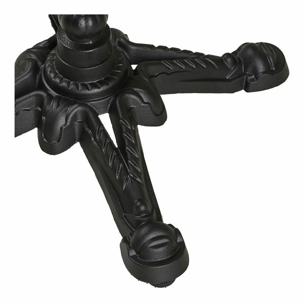 Bistro stůl Bsamira 2 (bílá + černá)