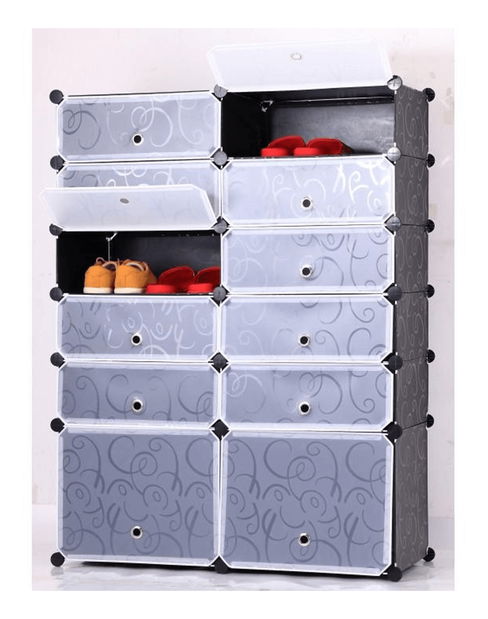 Botníkový organizér Barrowby TYP02 (plast + kov)