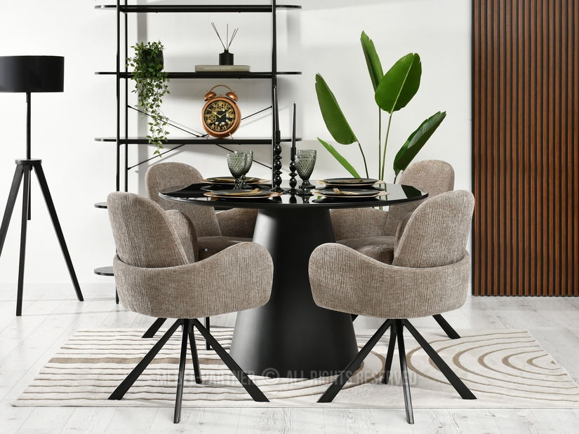 Židle Sony (béžová + černá)