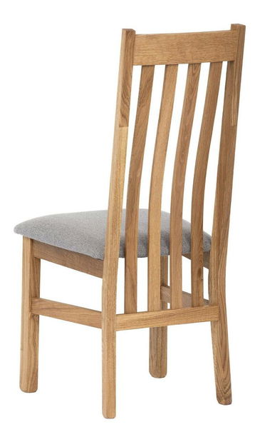 Jídelní židle Cardenal (dub + šedá)