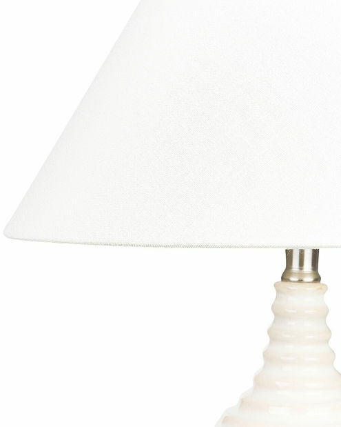 Stolní lampa Clarabelle (béžová)