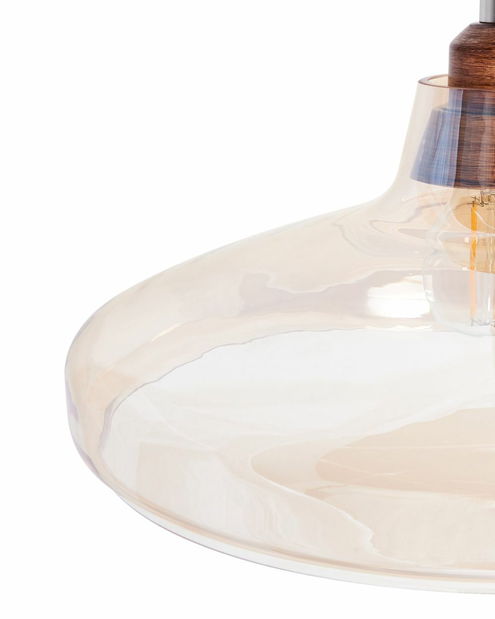 Závěsná lampa Analia (průhledná)