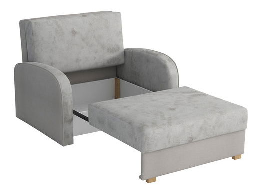 Rozkládací křeslo Carivia Soft I (Mono 239 + Sorriso 14) (s úl. prostorem)