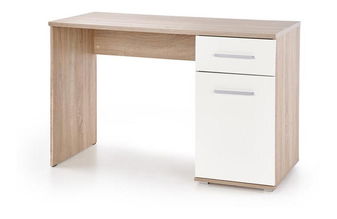 PC stolek Lappa (bílá + dub sonoma