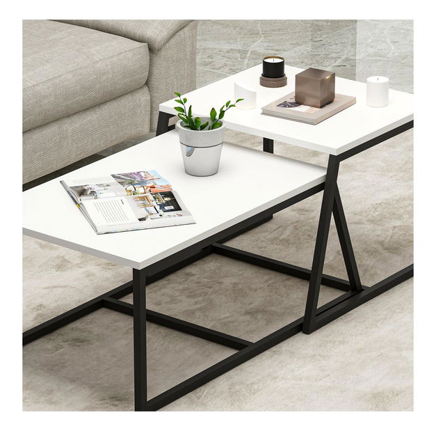 Konferenční stolek Minimol (bílá)