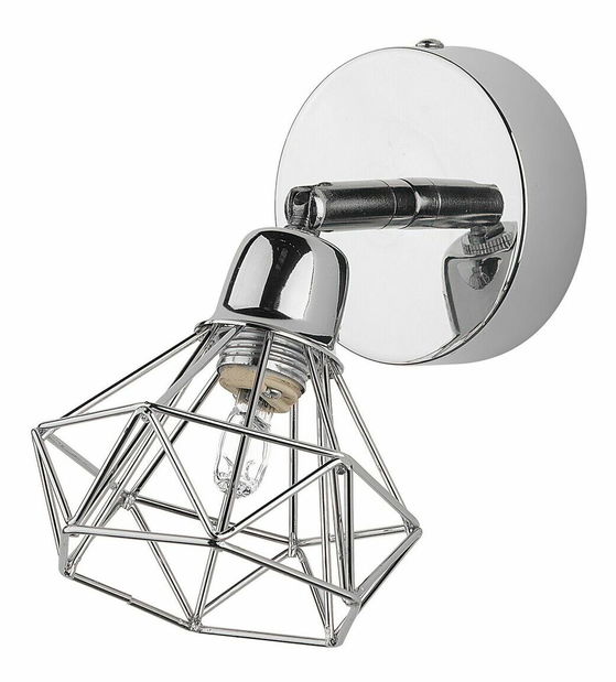 Set 2 ks. nástěnných svítidel EMANUELA (stříbrná)