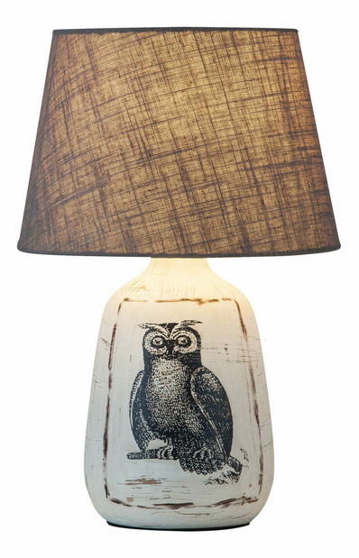 Stolní lampa Dora 4373 (bílá + šedá)