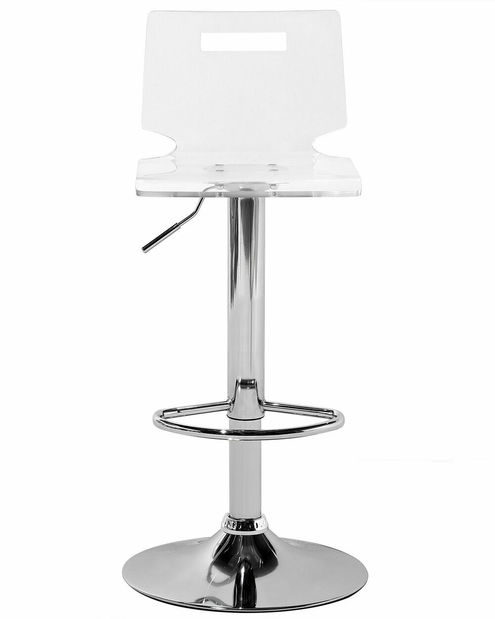 Set 2ks. barových židlí Mento (průhledná)