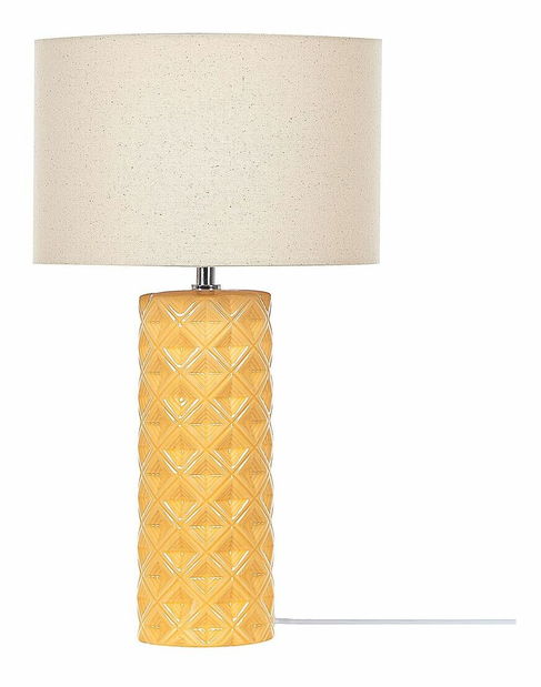 Stolní lampa Betanny (žlutá)