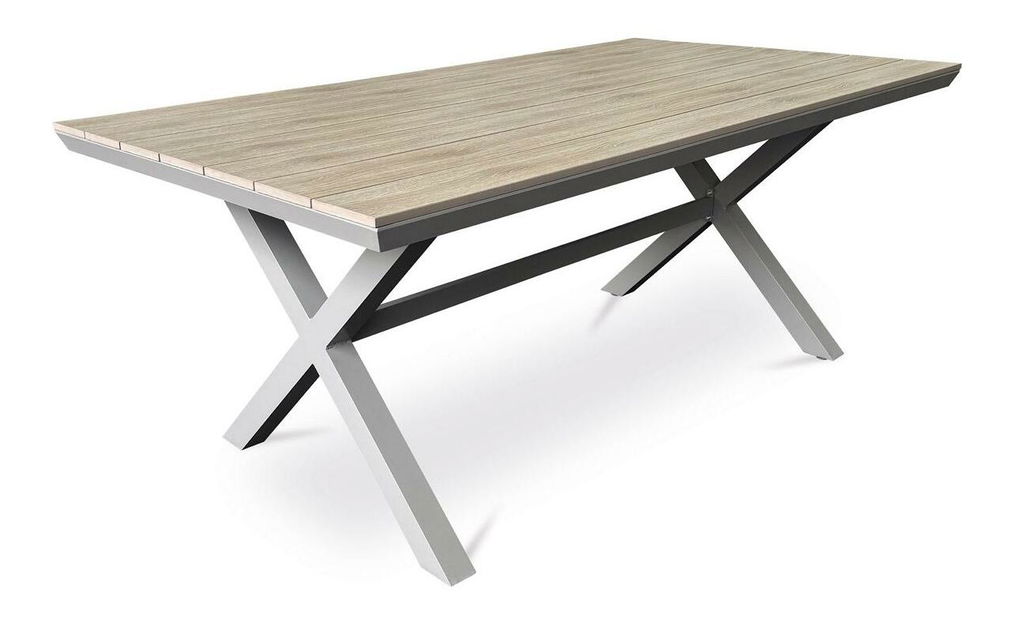 Zahradní stůl Amigos (dub světlý) (pro 8 osob)