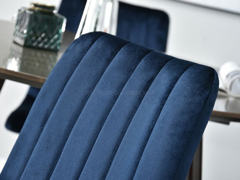 Židle Mia (námořnická + černá)