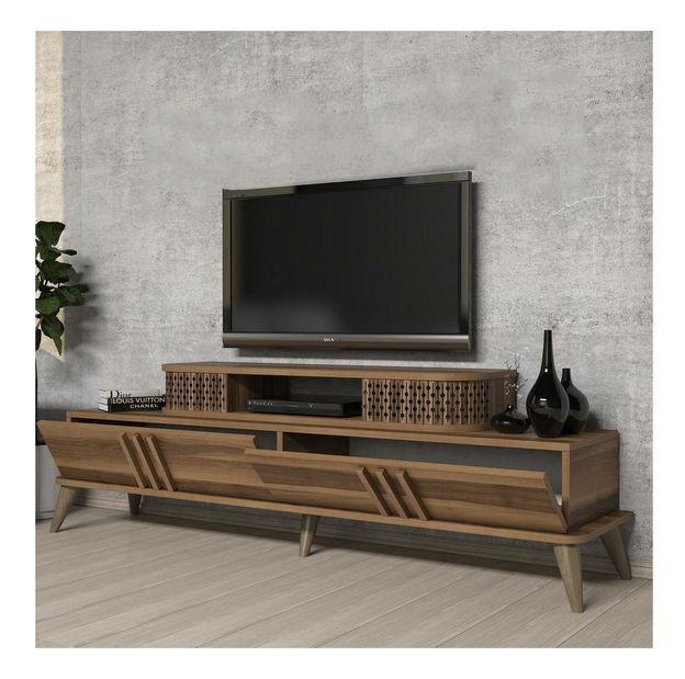 TV stolek/skříňka Lamele 2 (ořech)