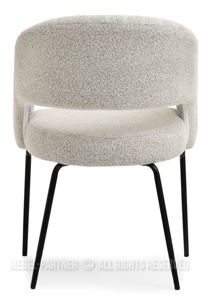 Židle Kim (béžová + černá)