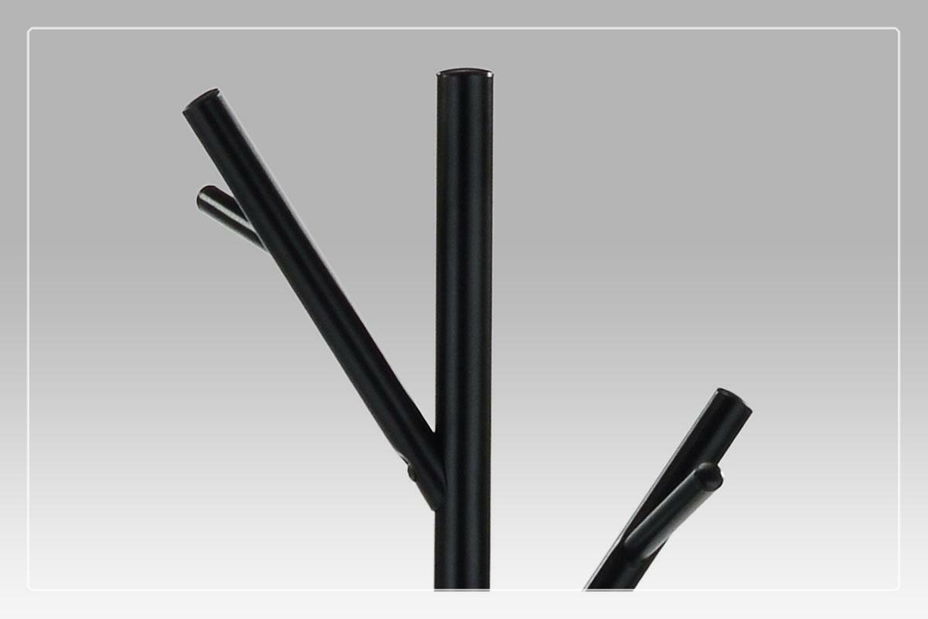 Věšák Ajenas (černá matná)