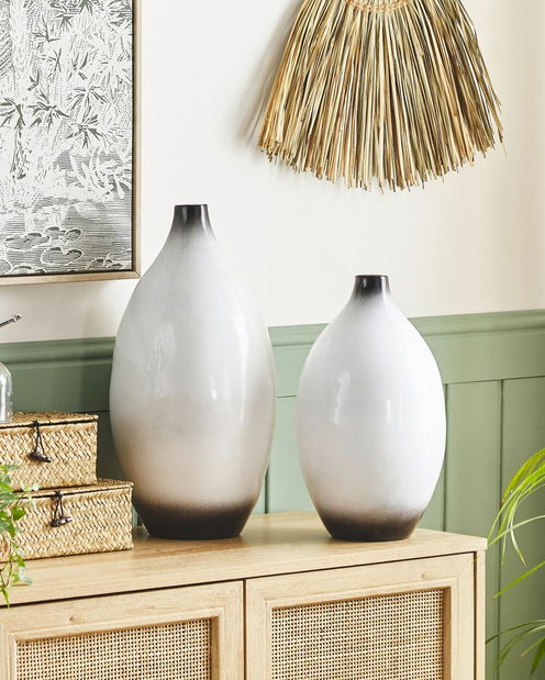 Váza 36 cm Brigitte (bílá)