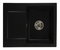 Kuchyňský dřez Dalgam (černá) (bez otvoru pro baterii) (L)
