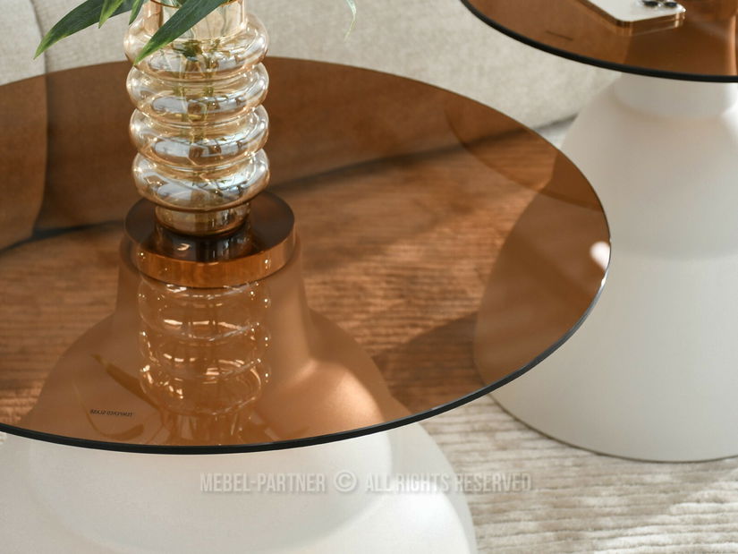 Konferenční stolek Ofendi (bílá)