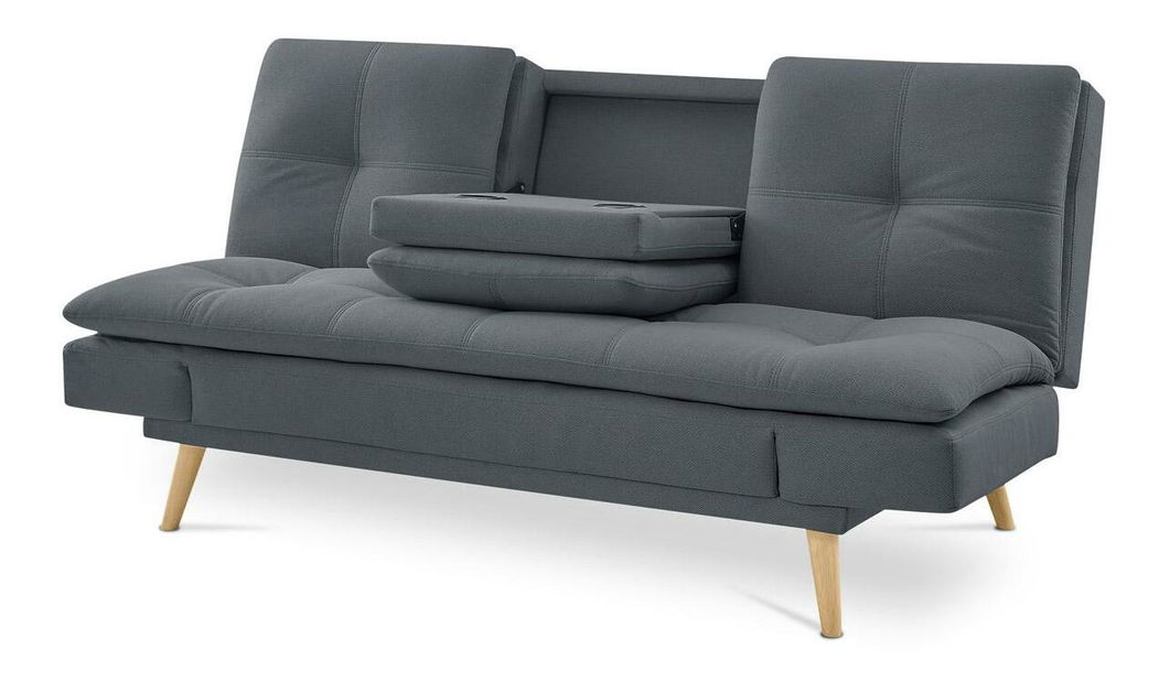 Rozkládací pohovka Abren (tmavě šedá)