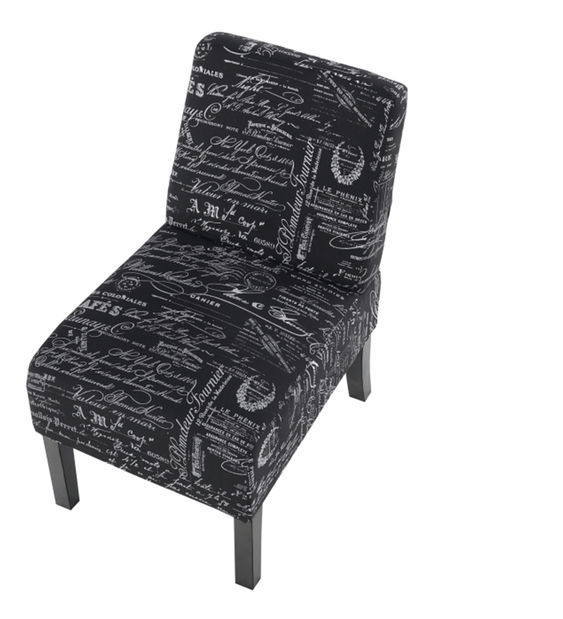 Křeslo Henriot (černo bílý vzor)