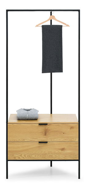 Regál Tejido (dub + černá)