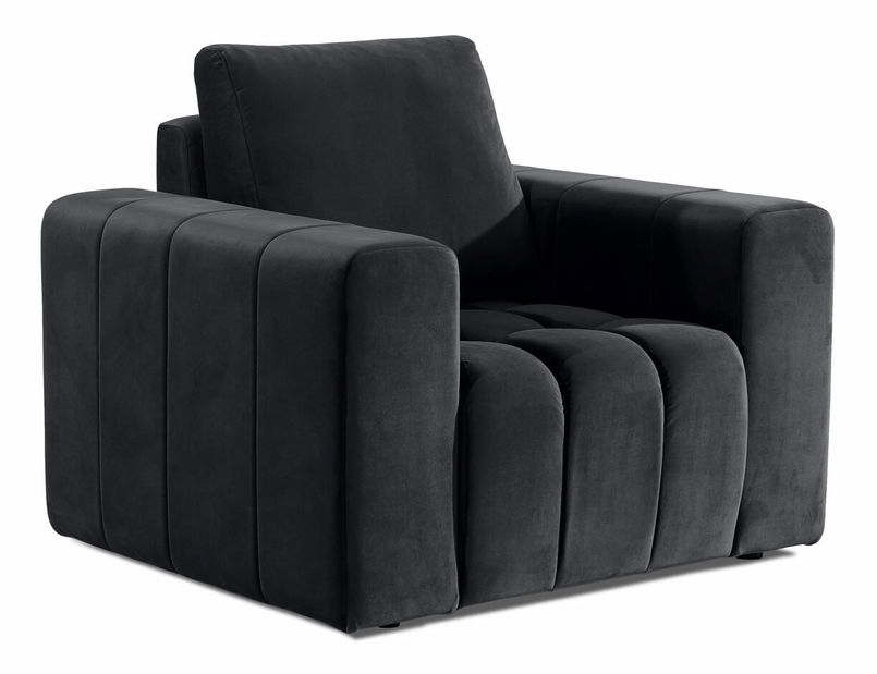 Křeslo Laura typ 07 (tmavě šedé)