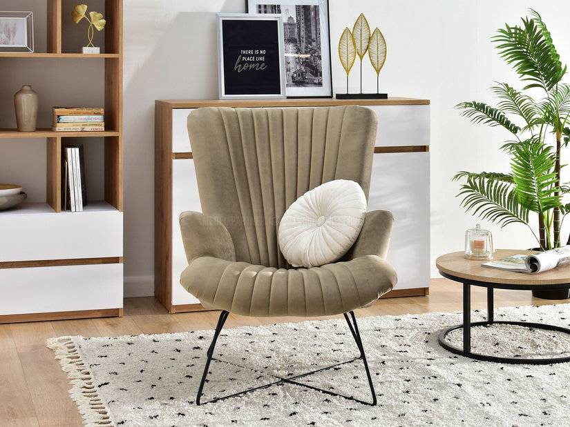 Relaxační křeslo Nuttshell (černá)