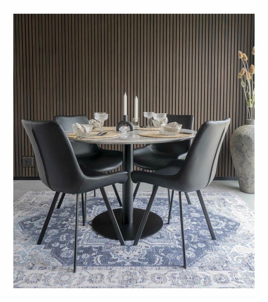 Jídelní stůl Bvaria 2 (bílá + černá)