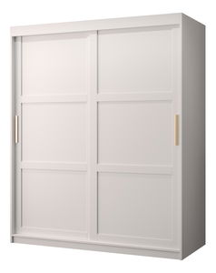 Šatní skříň Riven 1 150 (bílá matná)