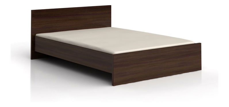 Manželská postel 140 cm BRW Doors Hloz/140