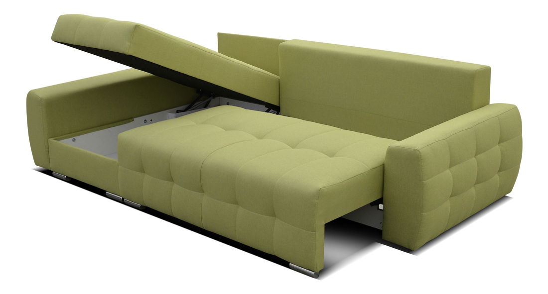 Rohová sedací souprava Merimas (zelená) (L)