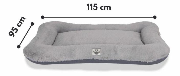 Pelíšek pro domácí zvíře Sallina (hnědá) 75 x 95 cm